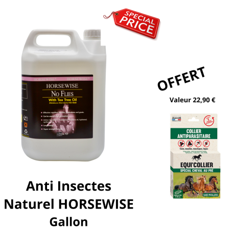 Pack Anti Insectes Naturel pour vos chevaux HORSEWISE / AGECOM