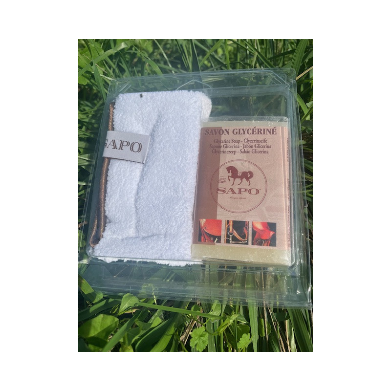 SAPO SAVON GLYCERINE 250 GRS + GANT